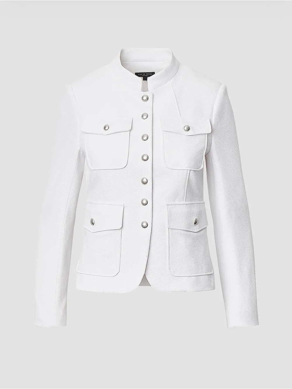 rag & bone Mercer Cotton Blazer (Ivory)
